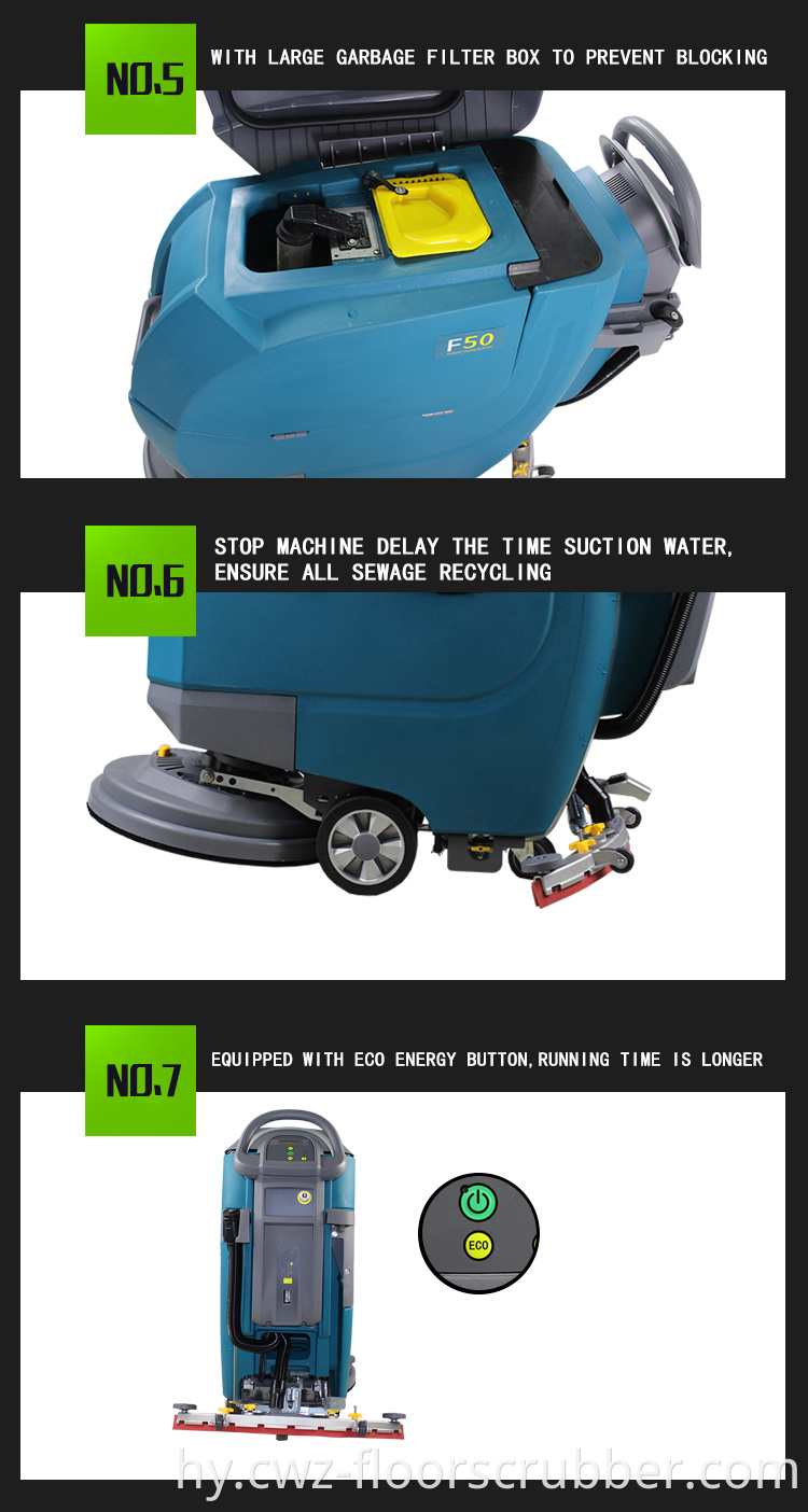 WL Commercial Industrial հատակի մաքրման լվացքի մեքենա